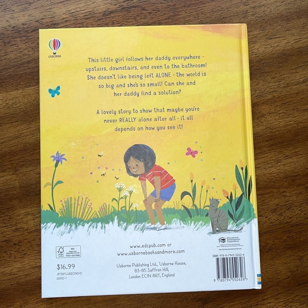 I’m Not (very) Afraid of Being ALONE Children's Book - Picture 3 of 5